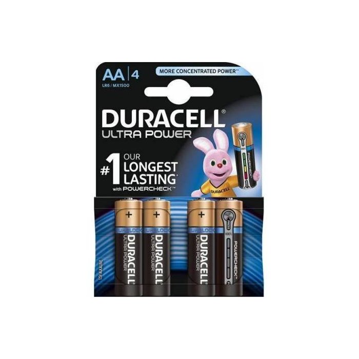 DURACELL ULTRA POWER AAX4