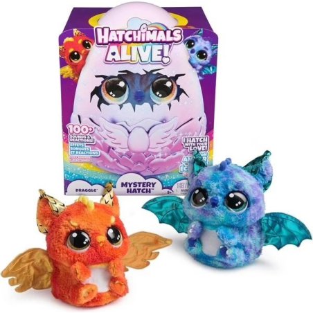 HATCHIMALS ALIVE DRAGGLE...