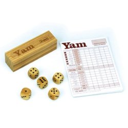 JEU DE YAM COFFRET BOIS...