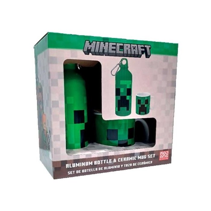 SET CADEAU MINECRAFT GOUDE ET MUG SIDJ MC00015