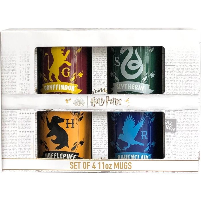 SET CADEAU 4 MUG HARRY POTTER SIDJ HP00020