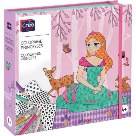 COLORIAGE PRINCESSES SIDJ...