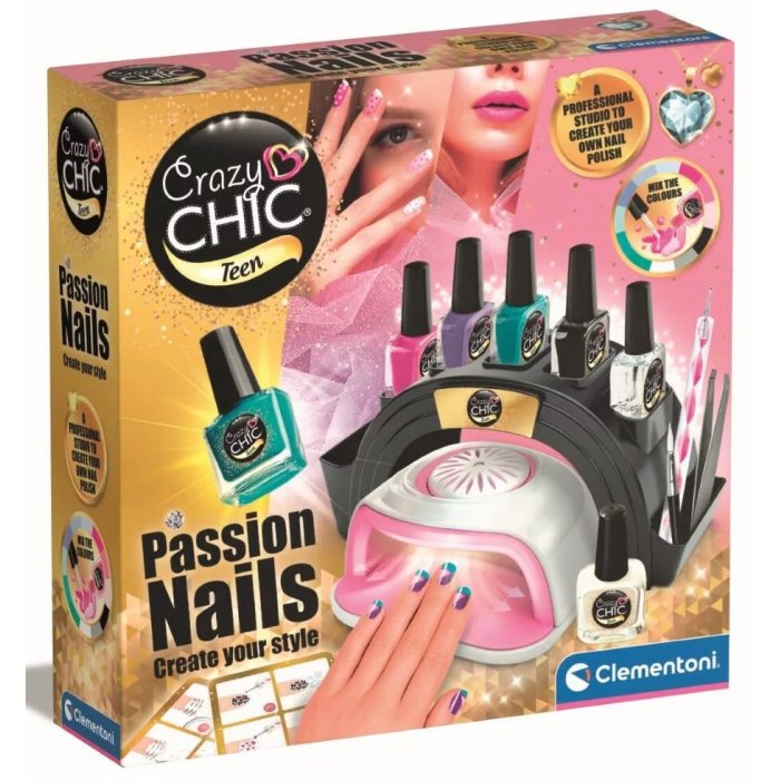 NAIL PASSION SET CLEMENTONI 18784