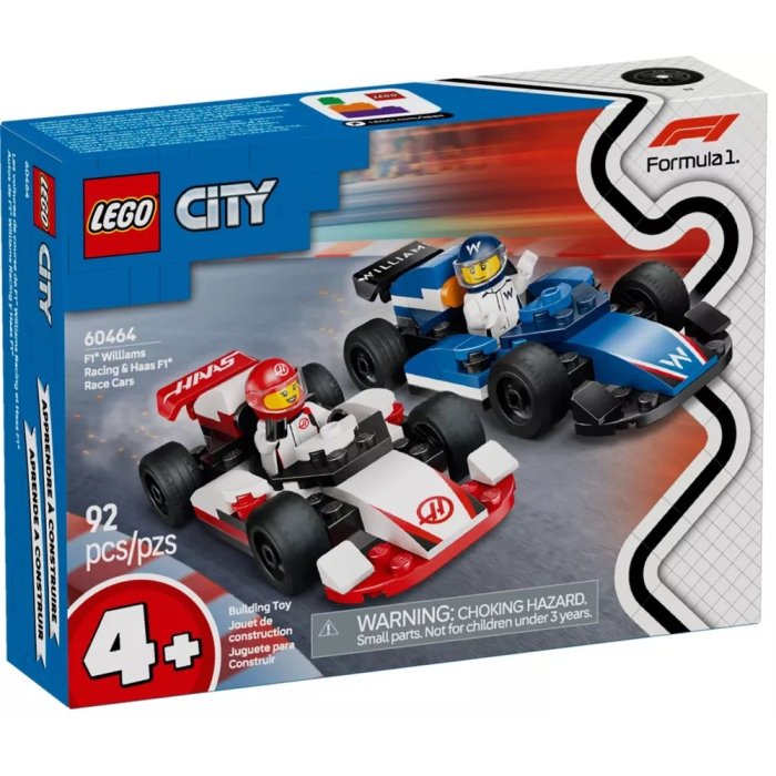 VOITURE DE COURSE DE F1 LEGO 60464