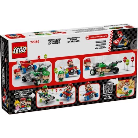 MARIO KART BEBE MARIO LEGO...