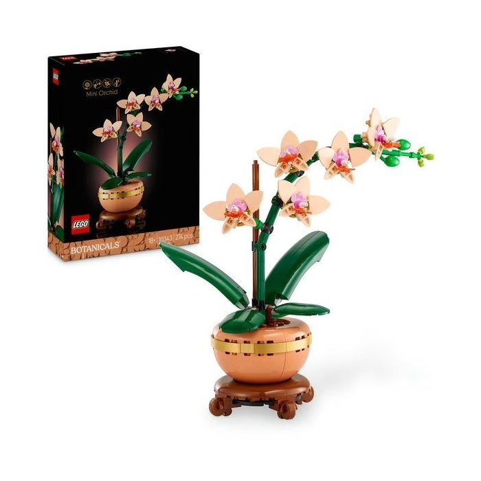 L ORCHIDEE MINIATURE LEGO 10343