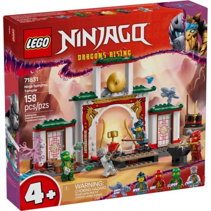 LE TEMPLE DE SPINJITZU DES NINJA LEGO 71831