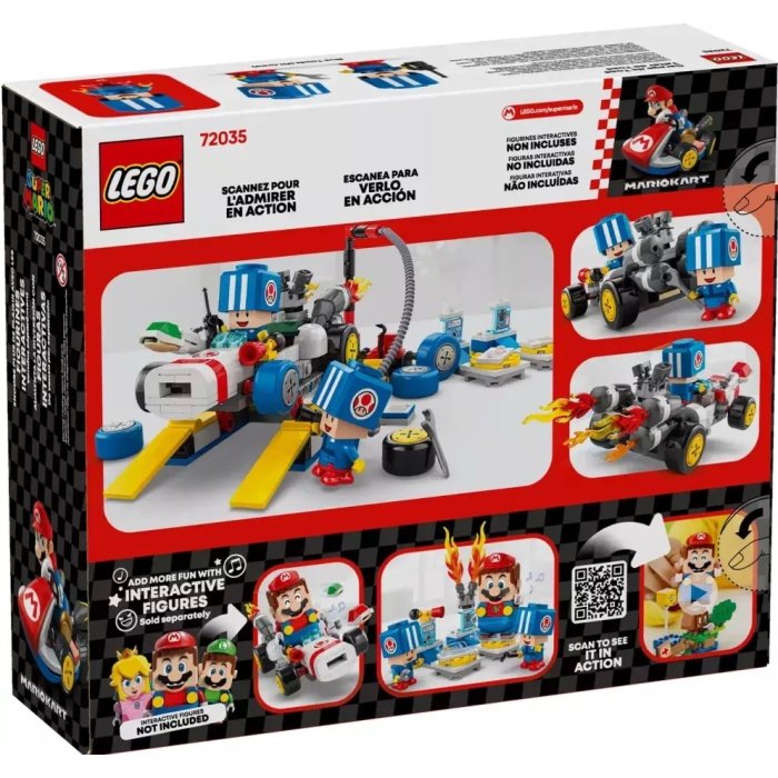 MARIO KART GARAGE DE TOAD LEGO 72035