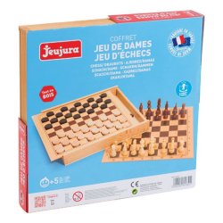 COFFRET DAMES ECHECS JEUJURA 7113