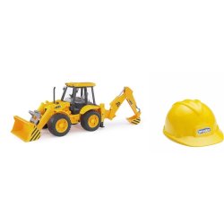 TRACTOPELLE JCB 4CX AVEC CASQUE SIDJ 1685