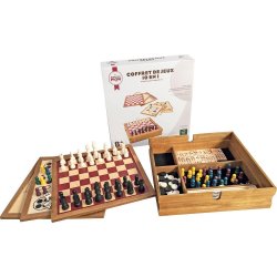 COFFRET JEUX EN BOIS 10 EN...