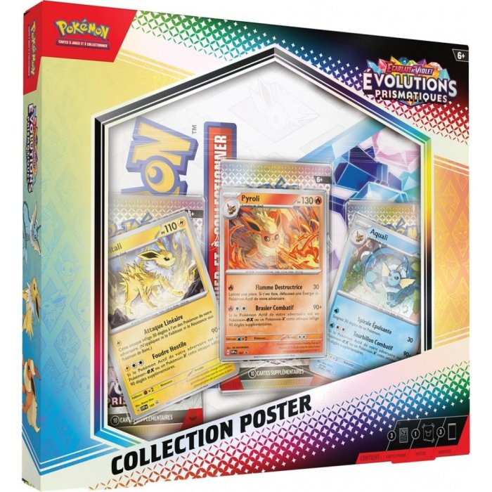 POKEMON COFFRET POSTER ASMODEE POEVX5POST