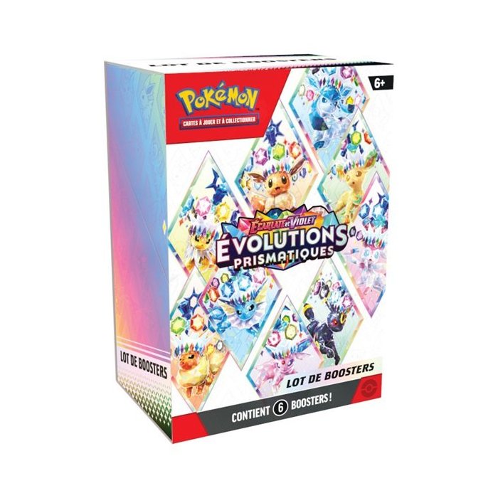 POKEMON BUNDLE 6 BOOSTER ASMODEE POEVX56B
