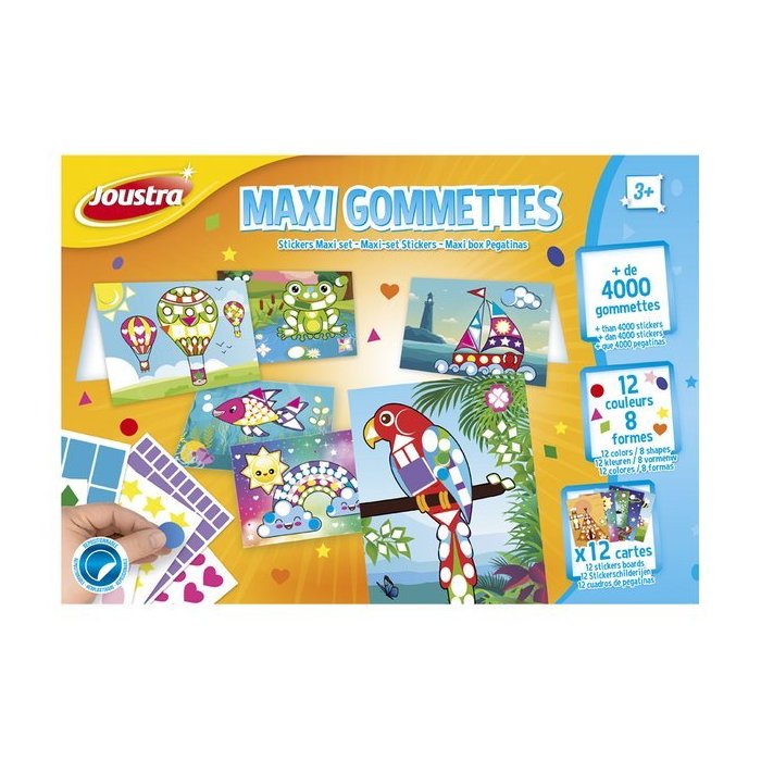 COFFRET MAXI GOMMETTES - HELLER JOUSTRA J41721