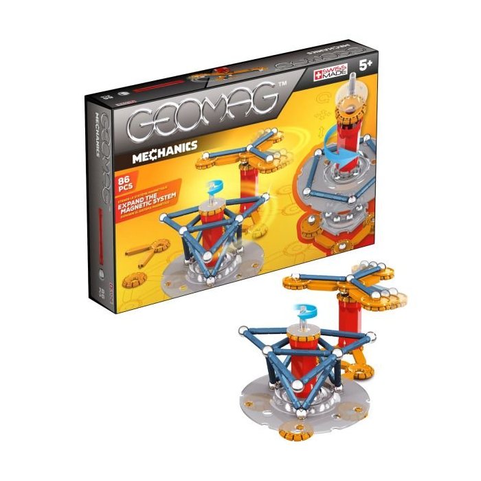 GEOMAG MECHANICS 86 PCS GIOCHI 6846