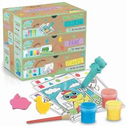 KIT ACTIVITE BIO COLORIAGE TAMPON CANAL TOYS ECO00