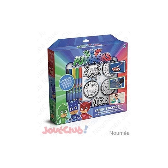 PATCHES A COLORIER CANAL TOYS PJC001