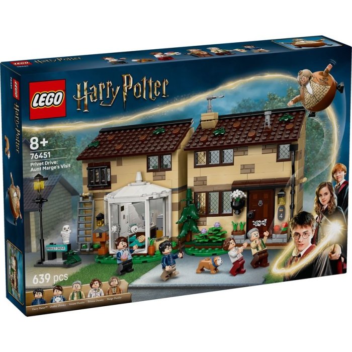 PRIVET DRIVE LA VISITE DE TANTE MARGE LEGO 76451