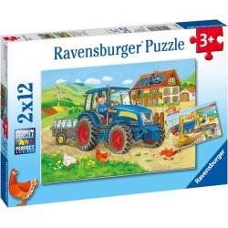 2X12PCS PUZZLE CHANTIER ET...