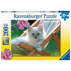 200PCS PUZZLE CHATON BLANC...