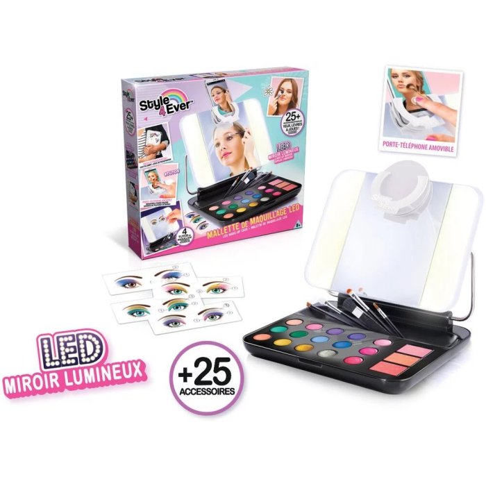 MALLETTE MAQUILLAGE LED CANAL TOYS OFG 247