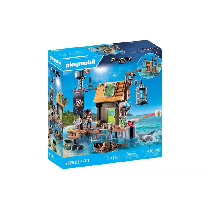 PORT DE PIRATE AVEC REPAIRE PLAYMOBIL 71792