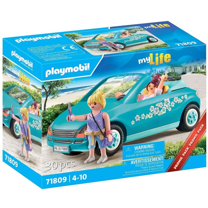CABRIOLET ET JEUNES FILLES PLAYMOBIL 71809