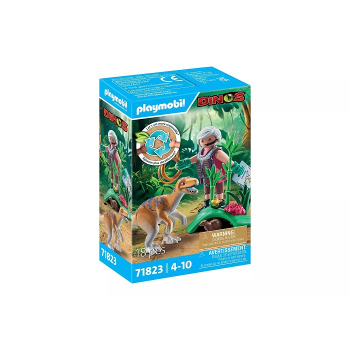 VELOCIRAPTOR EXPLORATEUR PLAYMOBIL 71823