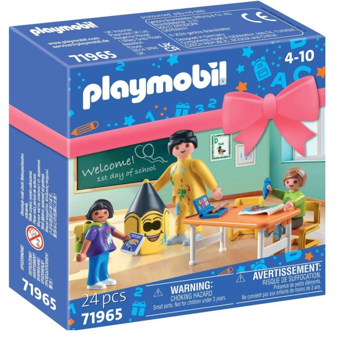 PREMIER JOUR D ECOLE PLAYMOBIL 71965