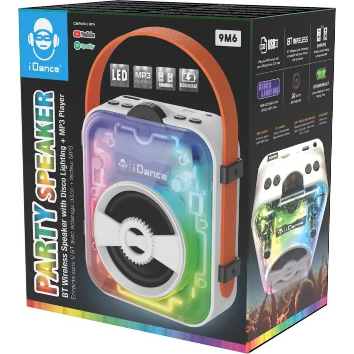 ENCEITE SANS FIL LUMINEUSE BLANCHE SIDJ 9M6