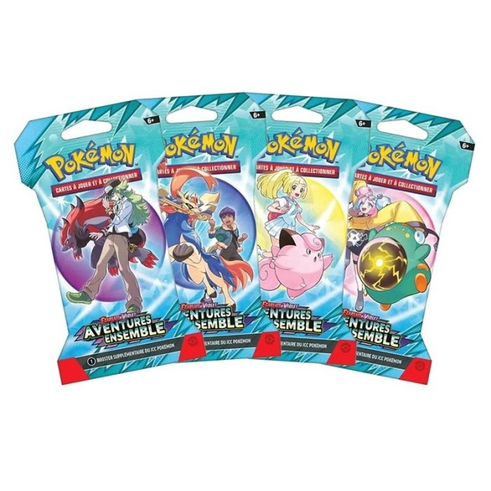 POKEMON EV09 BOOSTER SLEEVE ASMODEE POBL62
