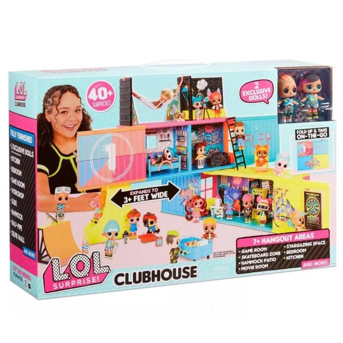 LOL SURPRISE CLUBHOUSE PLAYSET MGA 569404