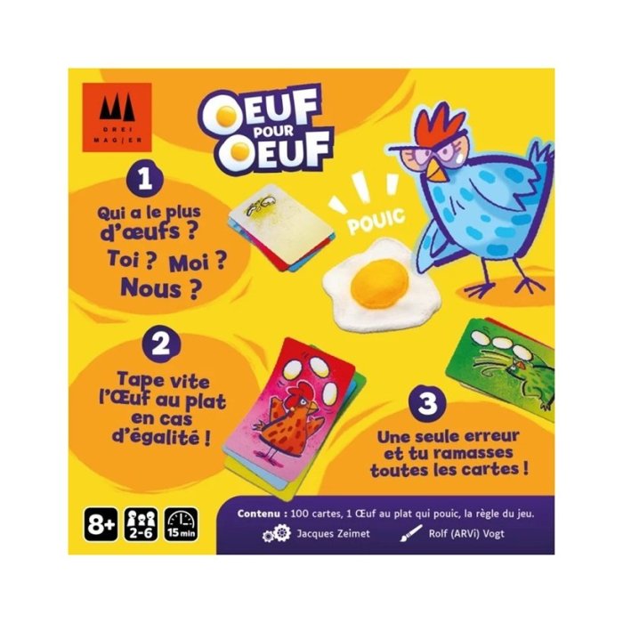 OUEF POUR OEUF GIGAMIC DROEU