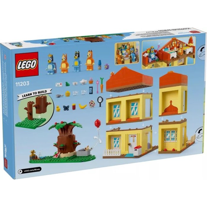 LA MAISON DE FAMILLE DE BLUEY LEGO 11203