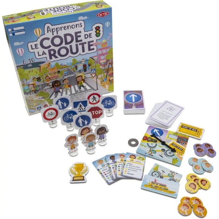 APPRENONS LE CODE DE LA ROUTE TACTIC 59754