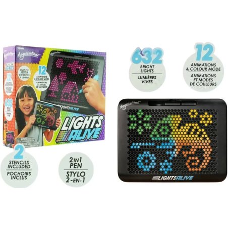 MEGASKETCHER LIGHTS ALIVE...