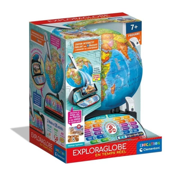EXPLORAGLOBE VOYAGE EN TEMP CLEMENTONI 52439