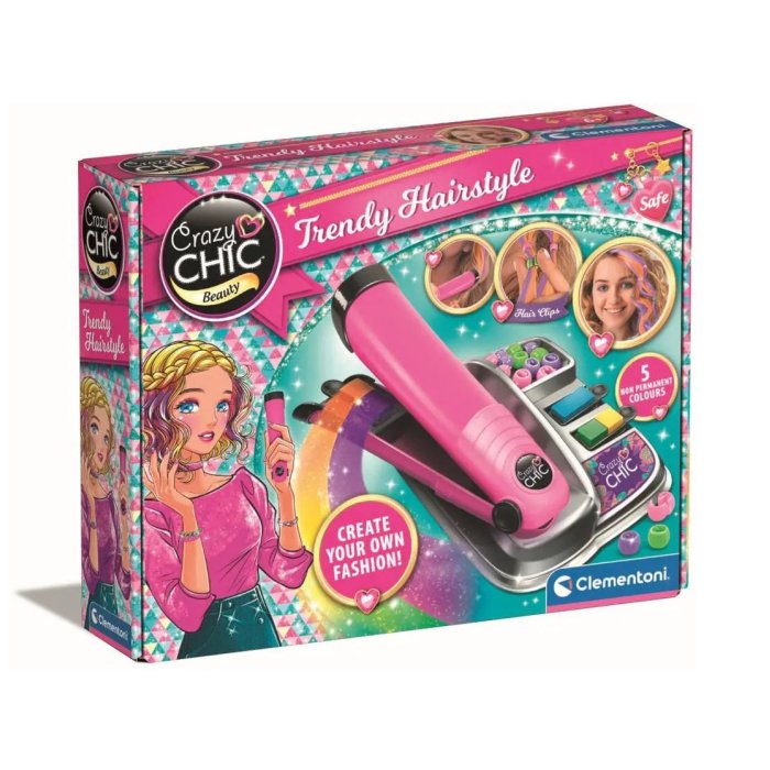 CHEVEUX MULTICOLORES CLEMENTONI 18750