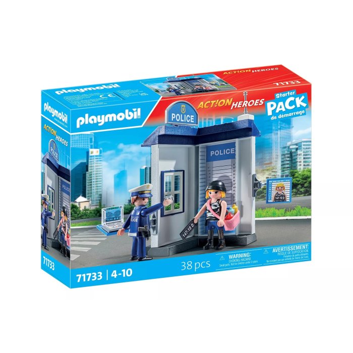 SALLE D INTERROGATION POLICE PLAYMOBIL 71733