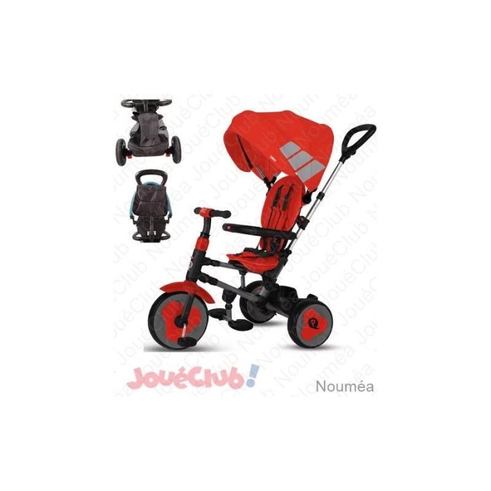 TRICYCLE RITO ROUGE AVEC SIDJ S374