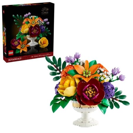 COMPOSOTION FLORALE LEGO 10345