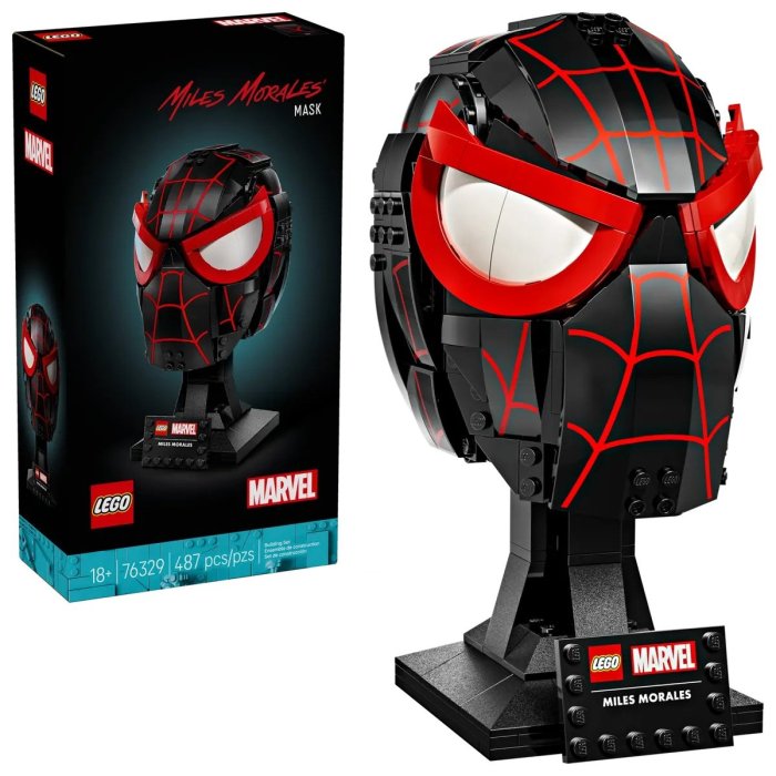 LE MASQUE DE MILES MORALES LEGO 76329