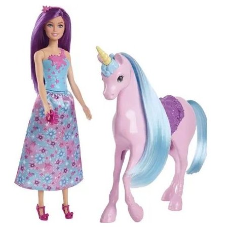 BARBIE POUPEE ET LICORNE...