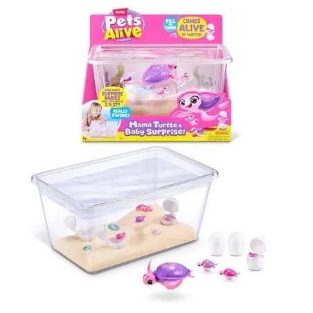 PETS ALIVE SET MAMAN TORTUE...