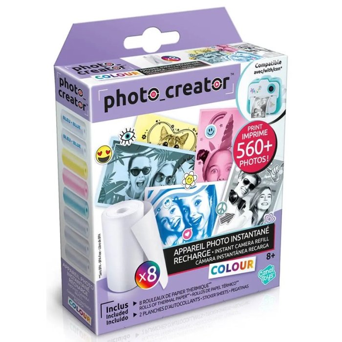 RECHARGE PHOTO CREATOR COLOUR CANAL TOYS CLK016
