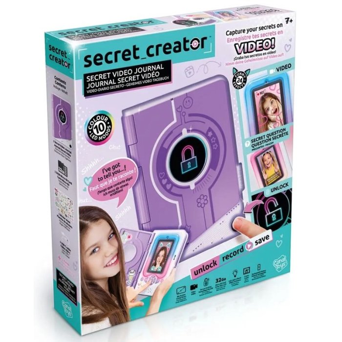 JOURNAL SECRET VIDEO CANAL TOYS INF043