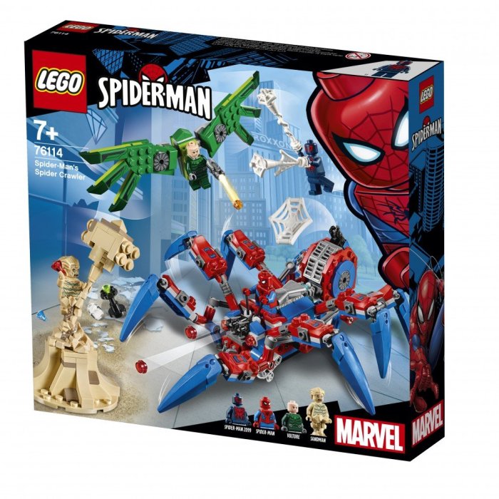 LE VEHICULE ARAIGNEE DE SPIDER MAN LEGO 76114