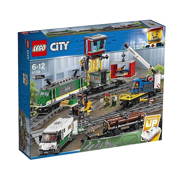 LE TRAIN DE MARCHANDISE TELECOMMANDE LEGO 60198