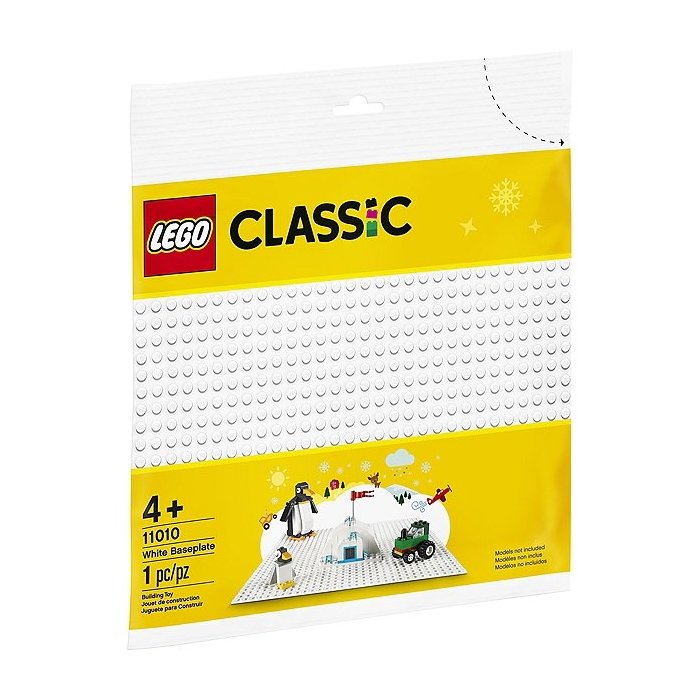LA PLAQUE DE BASE BLANCHE LEGO 11010
