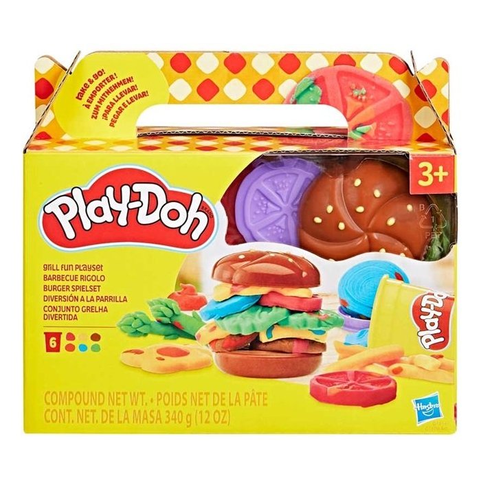 PLAYDOH FOOD SHAPES ASST HASBRO G16095